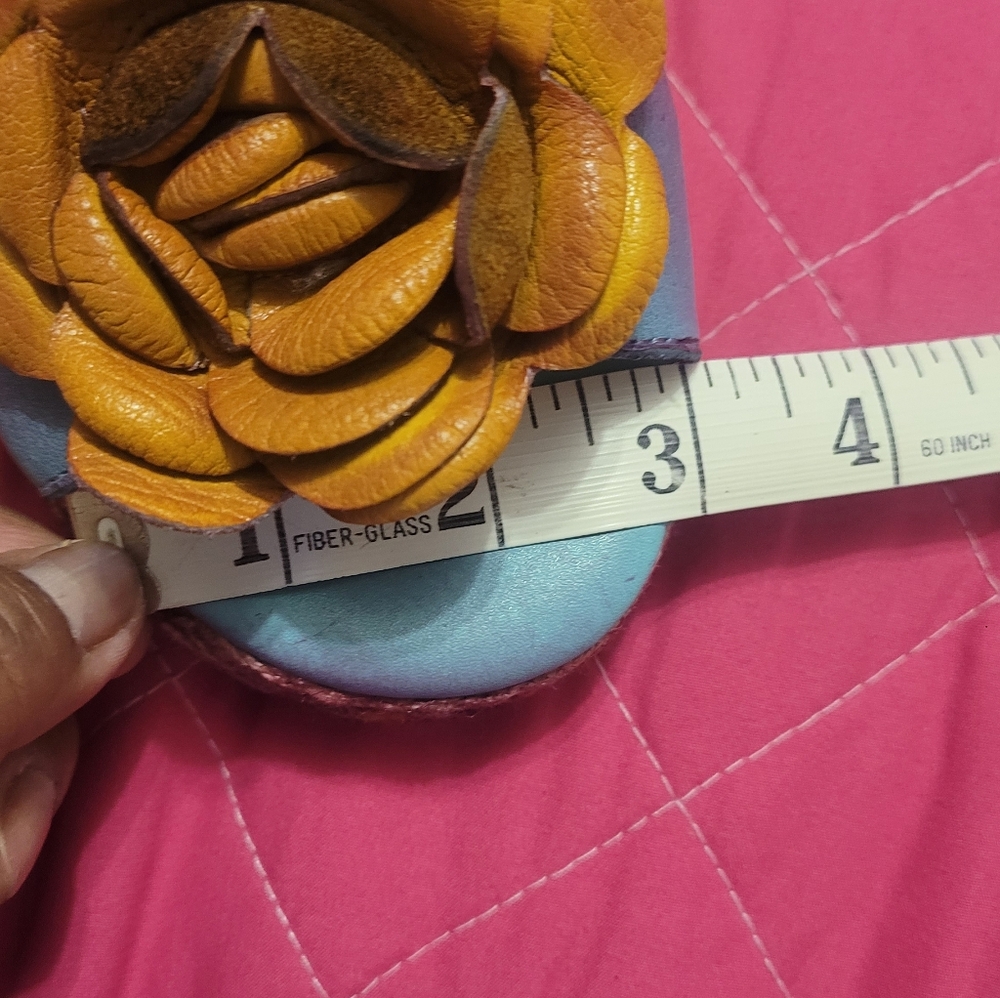 Spring Step L'Artiste Blue and Brown Sandals Size 38=7.5 (68) - Picture 14 of 15